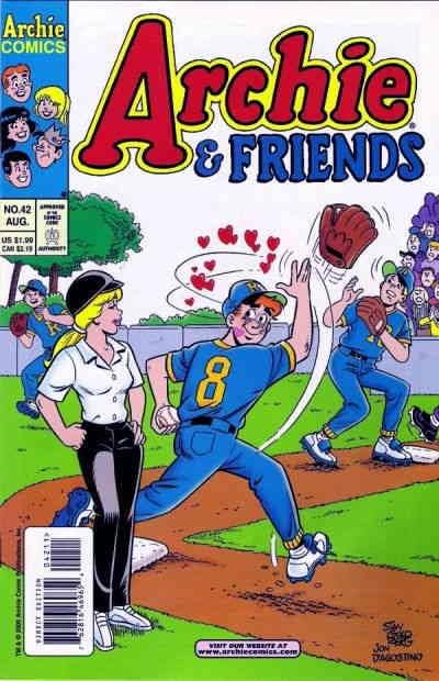 Archie, Barátok 42 VF/NM ; Archie képregény | Baseball-Borító