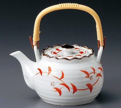 NISHIKI-KARAKUSA hüvelyk Készlet 5 Teáskannák Jiki Japán Eredeti Porcelán