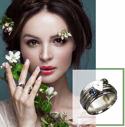 2023 Új Diamond Fashion Női Ékszer Gyűrű Női Intarziás Gyűrű Gyűrű Gyűrű Eljegyzési Személyiség Gyűrűk