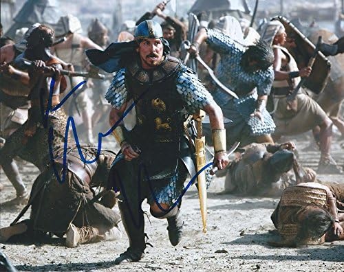 Christian Bale Exodus - Dedikált 8x10 Fotó