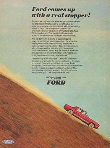 1966-os FORD MUSTANG GT 2-Ajtós Kocsit * FORD Jön egy Igazi Dugó ! * VINTAGE SZÍNT AD - USA - KIVÁLÓ EREDETI