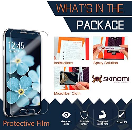 Skinomi képernyővédő fólia Kompatibilis BLU F91 5G (2022)(2 Csomag) Tiszta TechSkin TPU Anti-Buborék HD