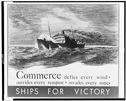 HistoricalFindings Fotó: Kereskedelem dacol Minden a Szél,a Vihar,a Hajók a Győzelem,c1941,világháború,második