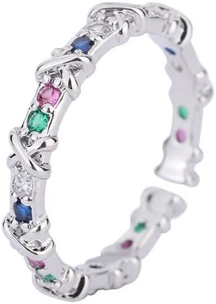 Kövesd Az Álmaid Gyűrű Állítható Gyűrű Legjobb Barátom Ajándék Gyűrű A Nők Szülinapi Ajándék Ezüst Színes