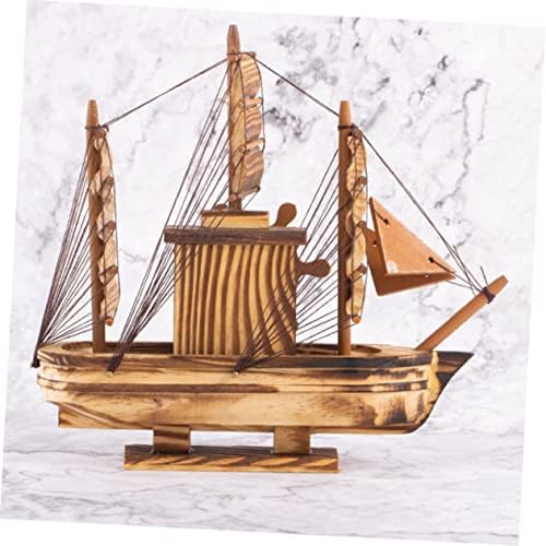 Kisangel Fa Vitorlás Játék Asztali Játékok Asztali Dekoráció Örök Gyerek Játékok Mediterrán Stílusú Hajó