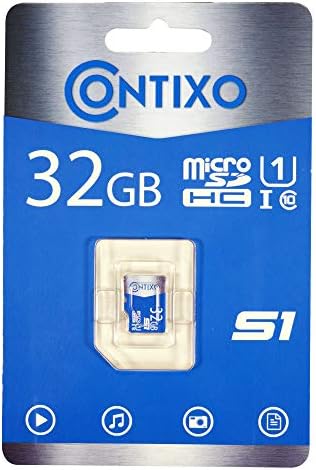 Contixo 32 gb-os Micro SD-Memóriakártya - Kompatibilis mobiltelefon, Tablet, Herék, Fejhallgató, Kamera,