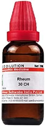 Dr. Willmar a Csomag India Rheum Hígítási 30 CH Üveg 30 ml Hígító