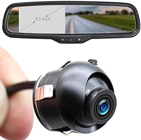 EWAY Mini 360° - Os Tartalék Hátsó Front Side View Kamera 4.3 LCD Monitor Univerzális Illik Ford F150/250/350