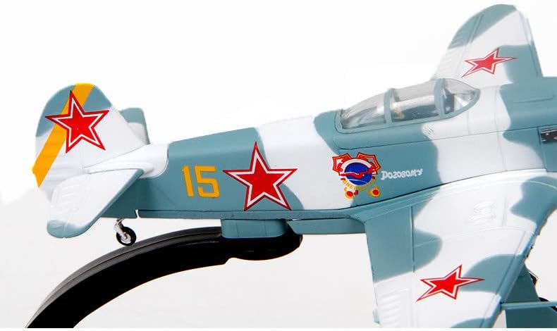 1/72 Méretarányú Alufelni Szimuláció Szovjet Jak-3 Harcos Modell Fröccsöntött Harcos Katonai Repülőgép