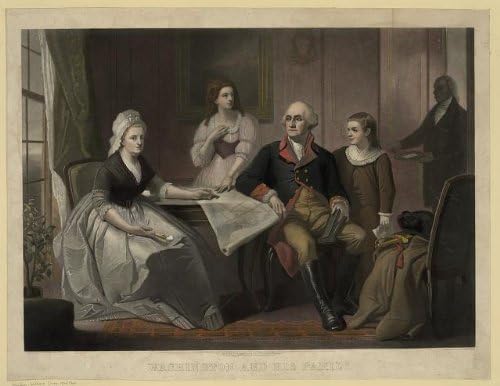 HistoricalFindings Fotó: George Washington & Családja,c1865,Martha Washington,Nelly Custis Lewis,3