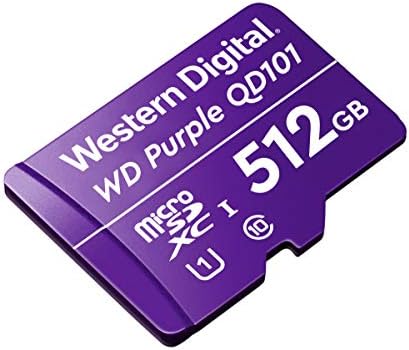 Western Digital Lila 512 GB microSDXC