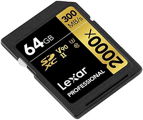 Lexar Pack 3 Szakmai 2000x 64 gb-os (192GB Összesen) SDXC UHS-II Memória Kártya (LSD2000064G-BNNNU) Csomag
