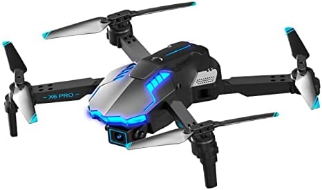 npkgvia Drón a 4K HD FPV Dual Kamera a Felnőttek, Összecsukható Mini RC Repülő WiFi RC Quadcopter Drónt