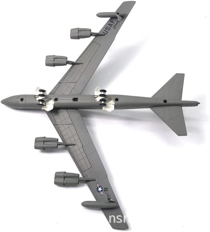 Alufelni 1/200 Skála LÉGIERŐ B-52H Stratofortress Nehéz Bombázó Repülőgép Modell Szimulációs Fröccsöntött