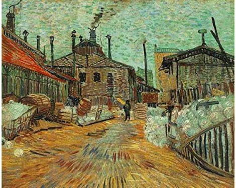 A Gyár Asnieres által Vincent Van Gogh