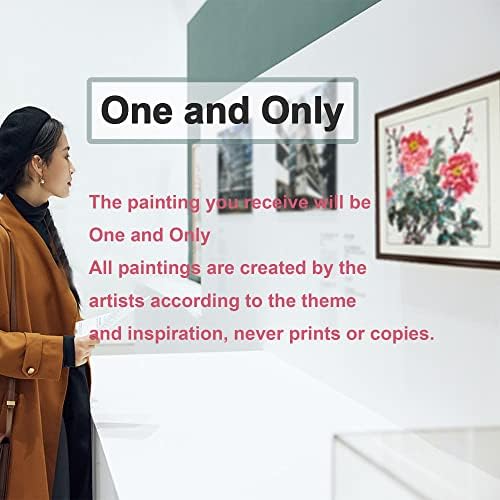 COOZMENT-Kínai festészet,Kézzel készített festmények,Festmények A Falon, Dekorációk,Ázsiai Dekoráció,Japán