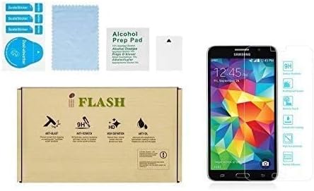 IFLASH [5 Pack] Edzett Üveg kijelző Védő fólia Samsung Galaxy S5 (SM-i9700) - Kristálytiszta / 2.5 D Lekerekített