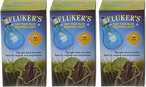 Fluker Labs 40 Watt Kék Nappal Hüllő Izzók (3 Csomag)