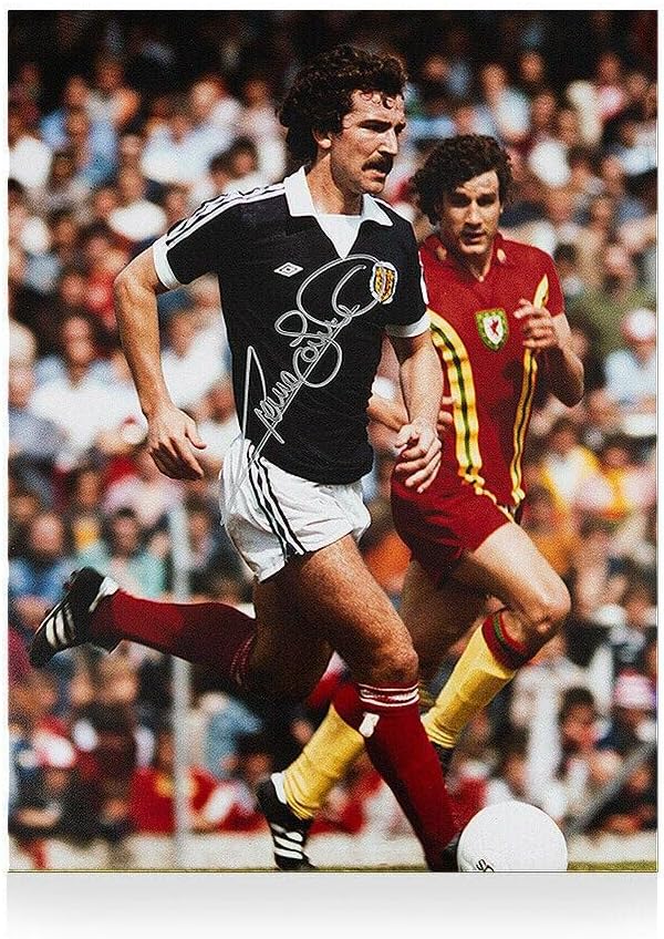 Graeme Souness Aláírt Skócia Fotó - Skót Futball-Legenda, Autogram - Dedikált Futball Fotók