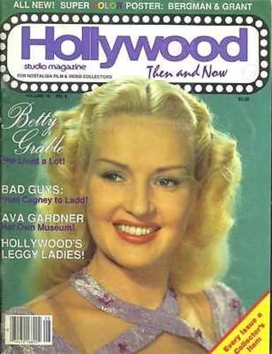 Betty Grable Cary Grant Alan Ladd 1986 Hollywood Akkor Most Magazin
