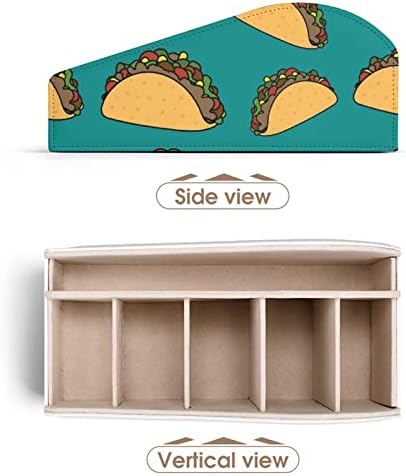 Mexikói Taco Tv Távirányító Birtokosai Szervező Doboz, Toll, Ceruza Asztal Tárolás Caddy 6 Rekesz