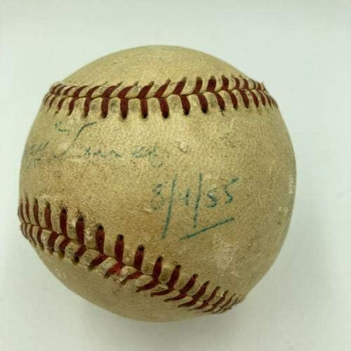 Dazzy Vance Egyetlen Aláírt 1950-es években a Nemzeti League Baseball SZÖVETSÉG COA - Dedikált Baseball