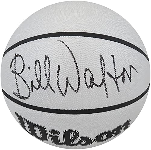 Bill Walton Aláírt Wilson i/O Ezüst 75 Jubileumi Logó NBA Kosárlabda - Dedikált Kosárlabda