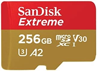 256 gb-os SanDisk Extreme microSDXC UHS-én Memória Kártya Adapter - Akár 190MB/s & 128GB Extrém microSDXC