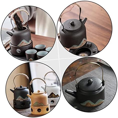 Yardwe 1db Japán Dekoráció Forró Fekete Nagy Kínai Kézzel készített Teaware Parasztház Fazekas Egyszerű