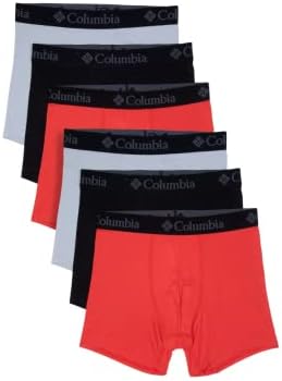 Columbia Férfi Poliészter Spandex boxeres 6 Pack