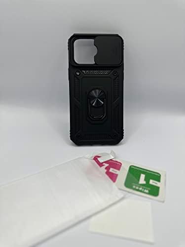 Túra Klub Páncél tok iPhone 14 Pro Max Kamera fedőlap Védelem Ütésálló, nagy teherbírású Védelem Mágneses